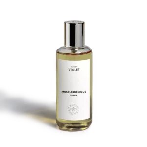 Musc Angélique perfume bottle by Maison Violet with a sleek, minimalistic design
